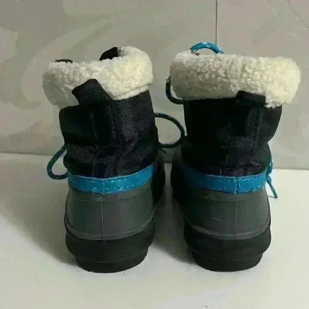 Gymboree Boys Navy Blue Duck Boots - Picture 5 of 7